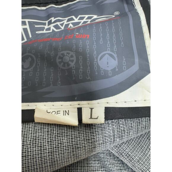 Teknic Waterproof Reflective Stripe Jacket and Pants Rain Suit Sz L Heavy - Picture 8 of 10